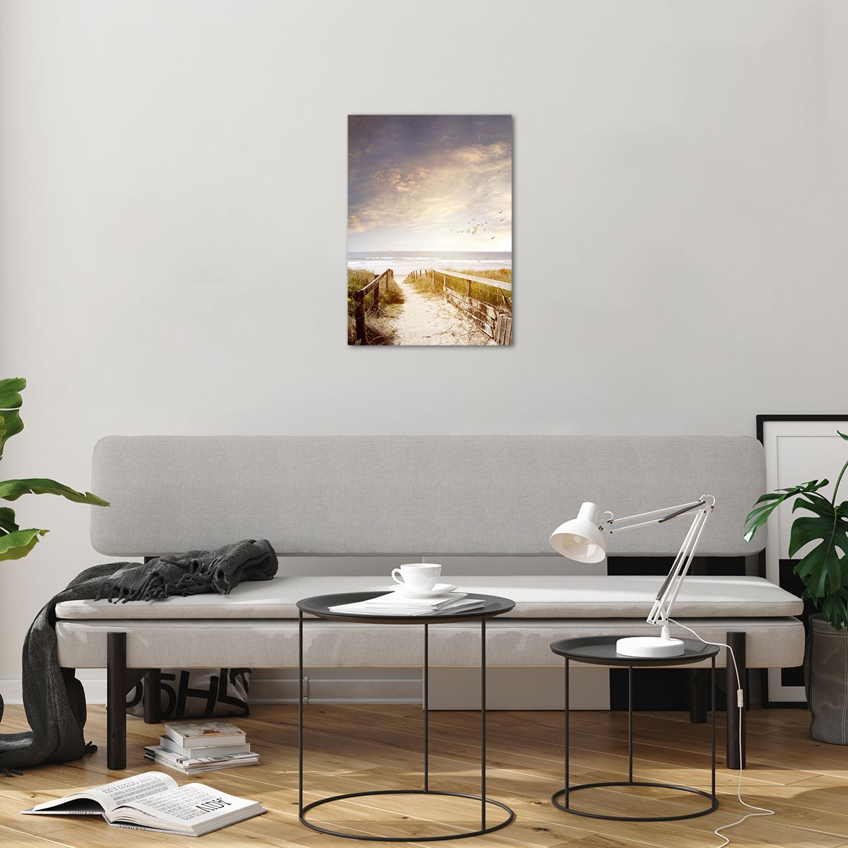 Quadro su vetro 50x70 cm - La grande pace - Arttor - Decorazioni da parete  moderne e originali, per il salotto e la camera da letto