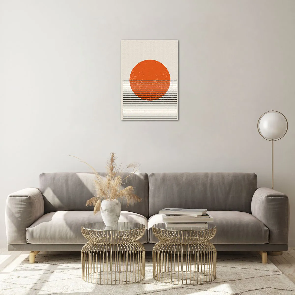 Üveg kép - Mindig a nap - 50x70 cm