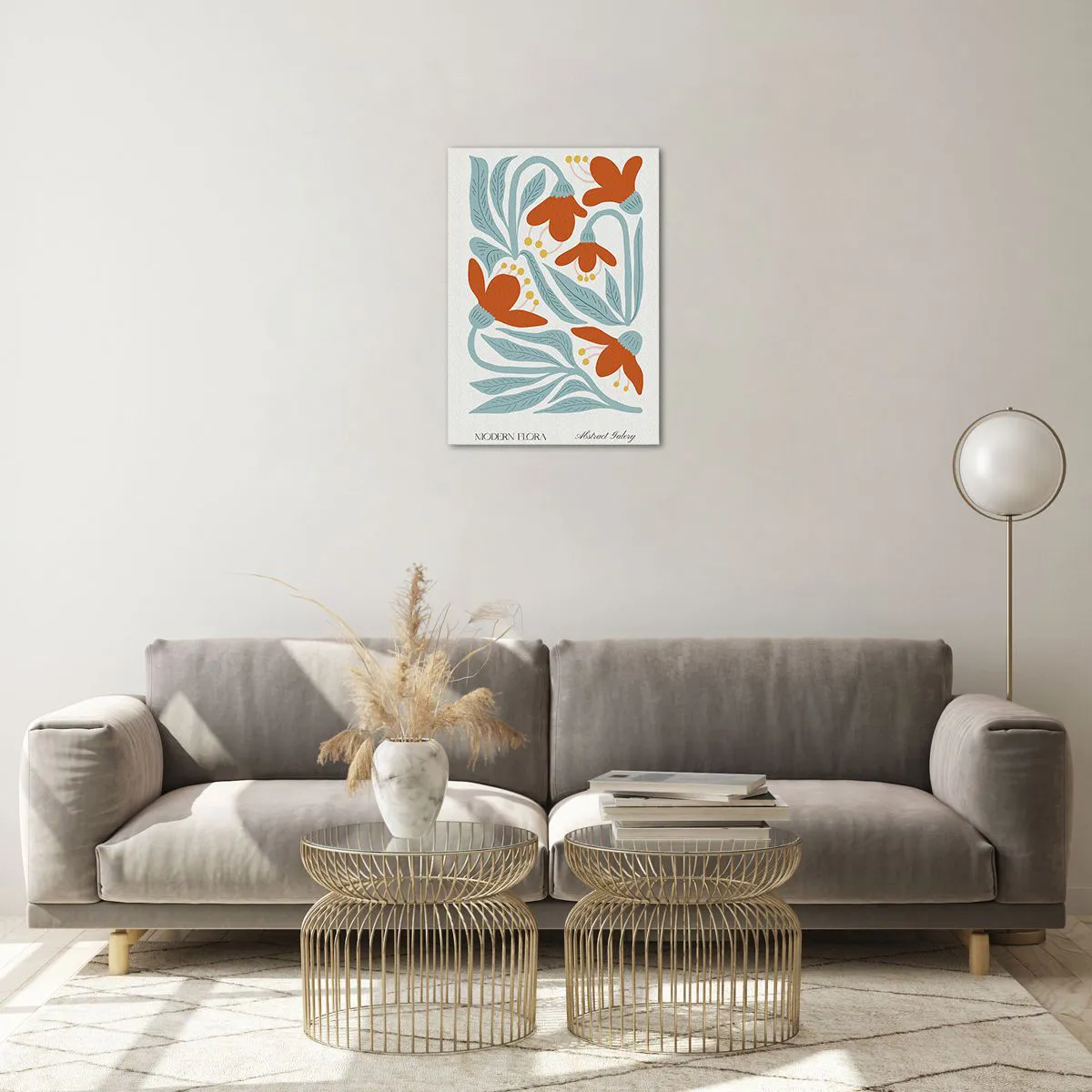 Glass picture - Towards Earth, Towards the Sun - 50x70 cm