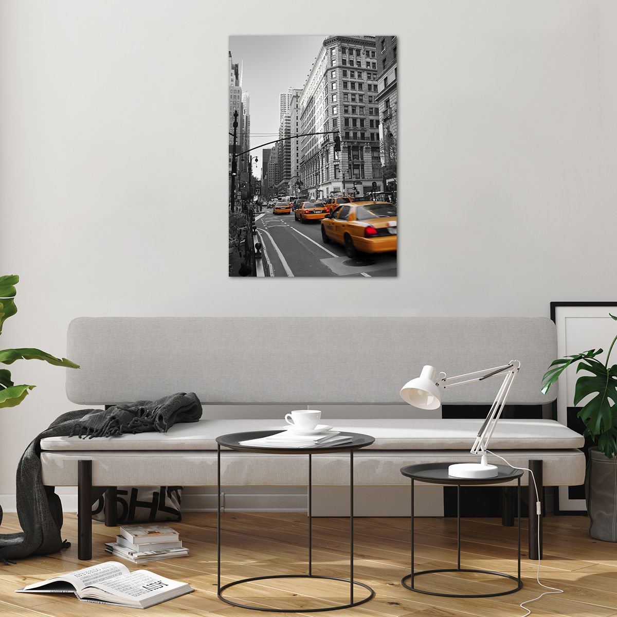 Obraz na plátne Stad, Obraz na plátne New York, Obraz na plátne Manhattan, Obraz na plátne Architectuur, Obraz na plátne Taxi