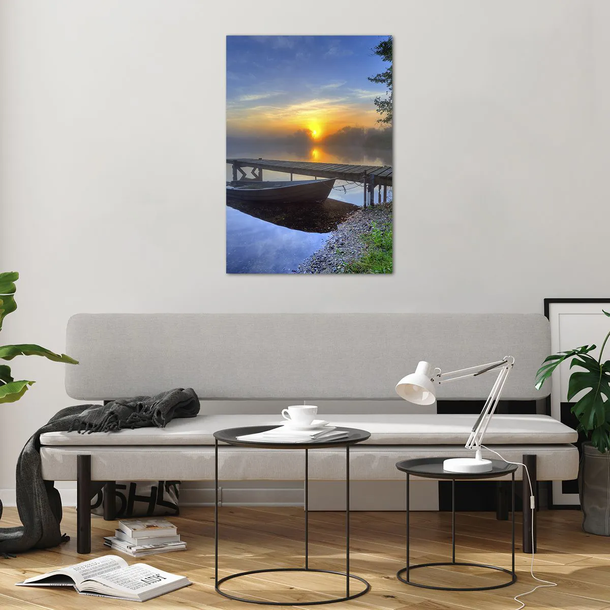 Tablou pe sticlă - Cum se transformă obișnuitul în magic - 70x100 cm