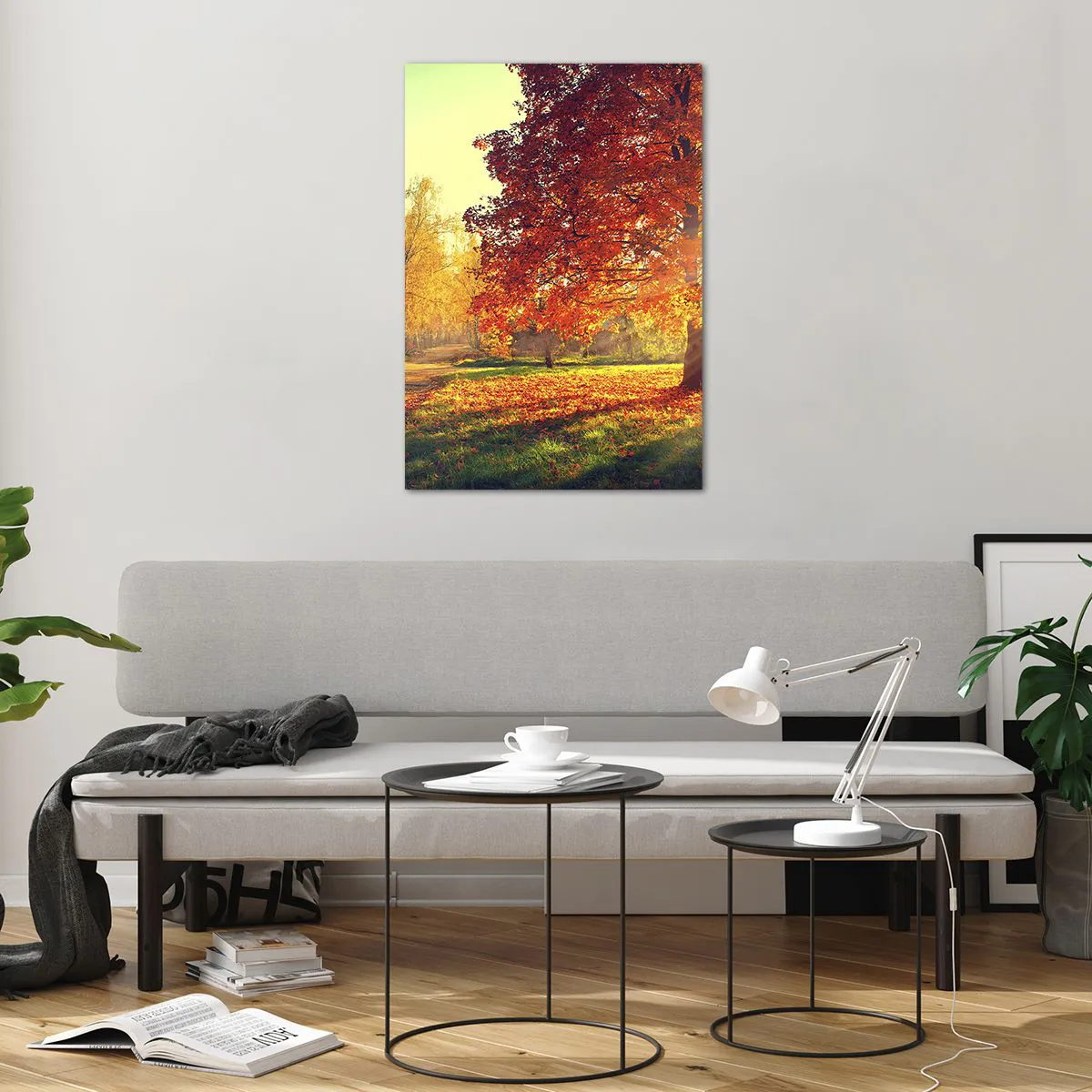 Tablou pe sticlă - Roșcatul este frumos - 70x100 cm