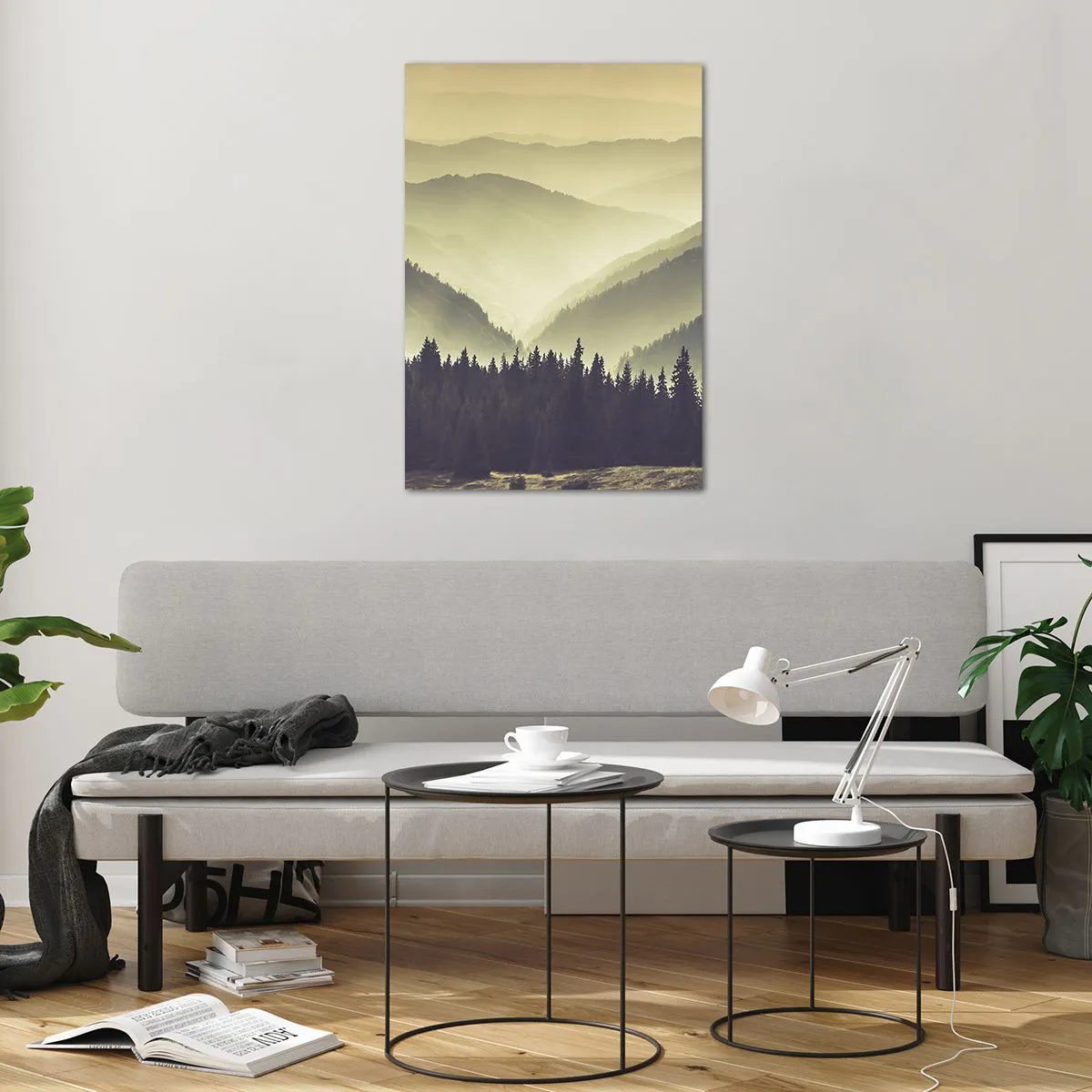 Obraz na skle - Za sedmero horami… - 70x100 cm