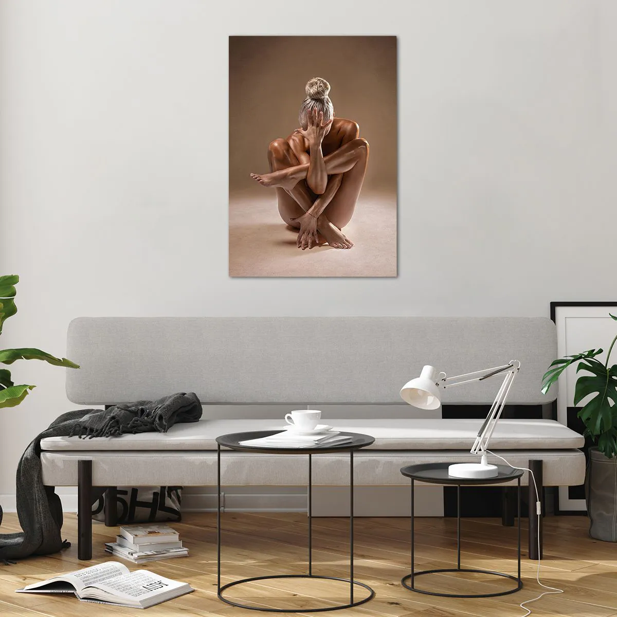 Glass picture - Unity of Body and Spirit - 70x100 cm