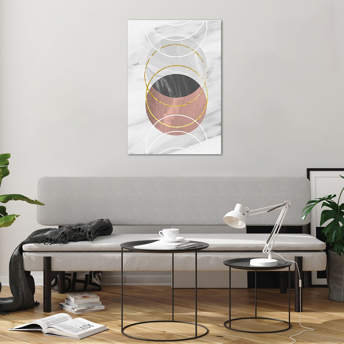 Glass picture  Abstraction, Glass picture  Art, Glass picture  Circles, Glass picture  Modern Art, Glass picture  Graphics