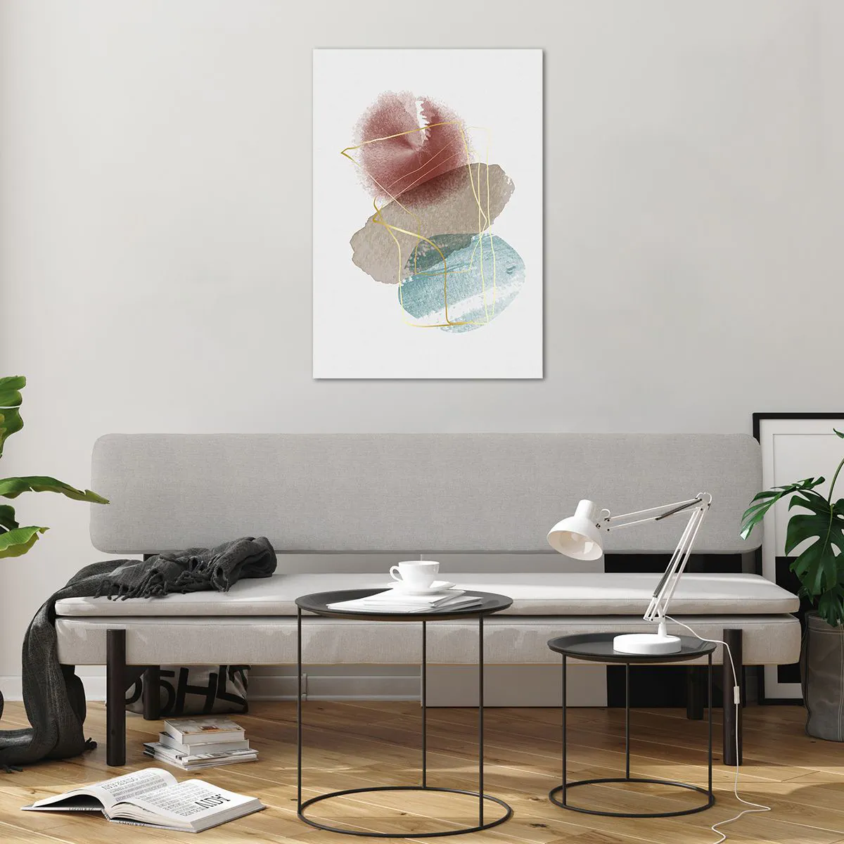 Üveg kép - Az űr koralljai - 70x100 cm