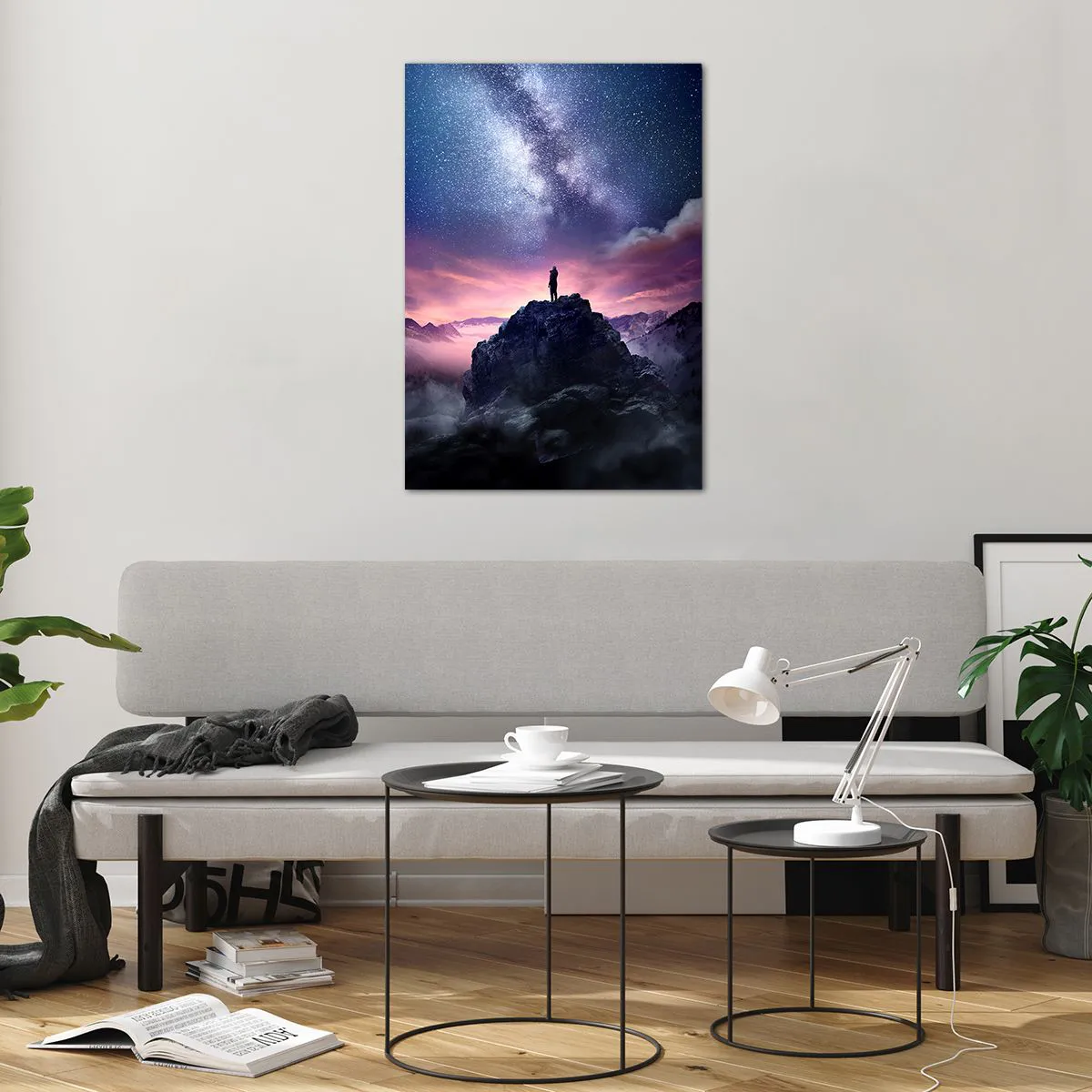 Obraz na skle - A pocítil život - 70x100 cm