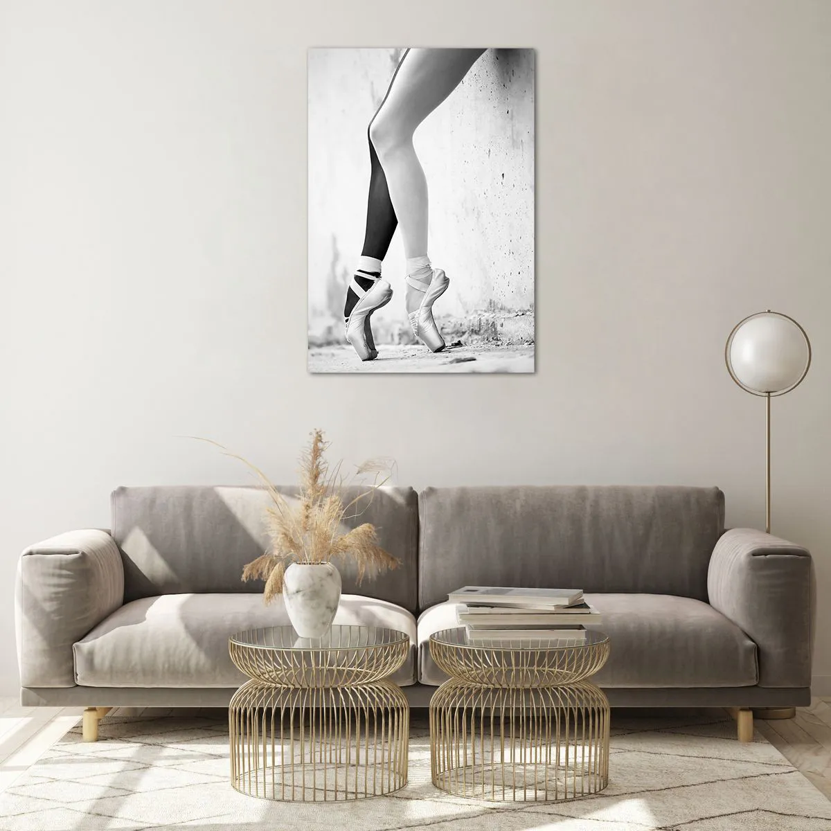 Quadro su vetro - Ballerina, voilà! - 70x100 cm
