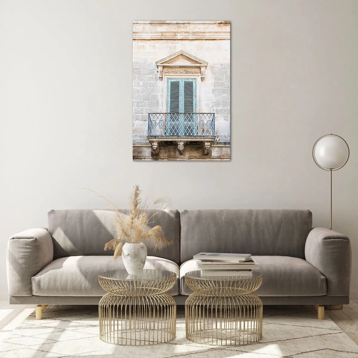 Billede på glas - Den unikke charme i Italien - 70x100 cm