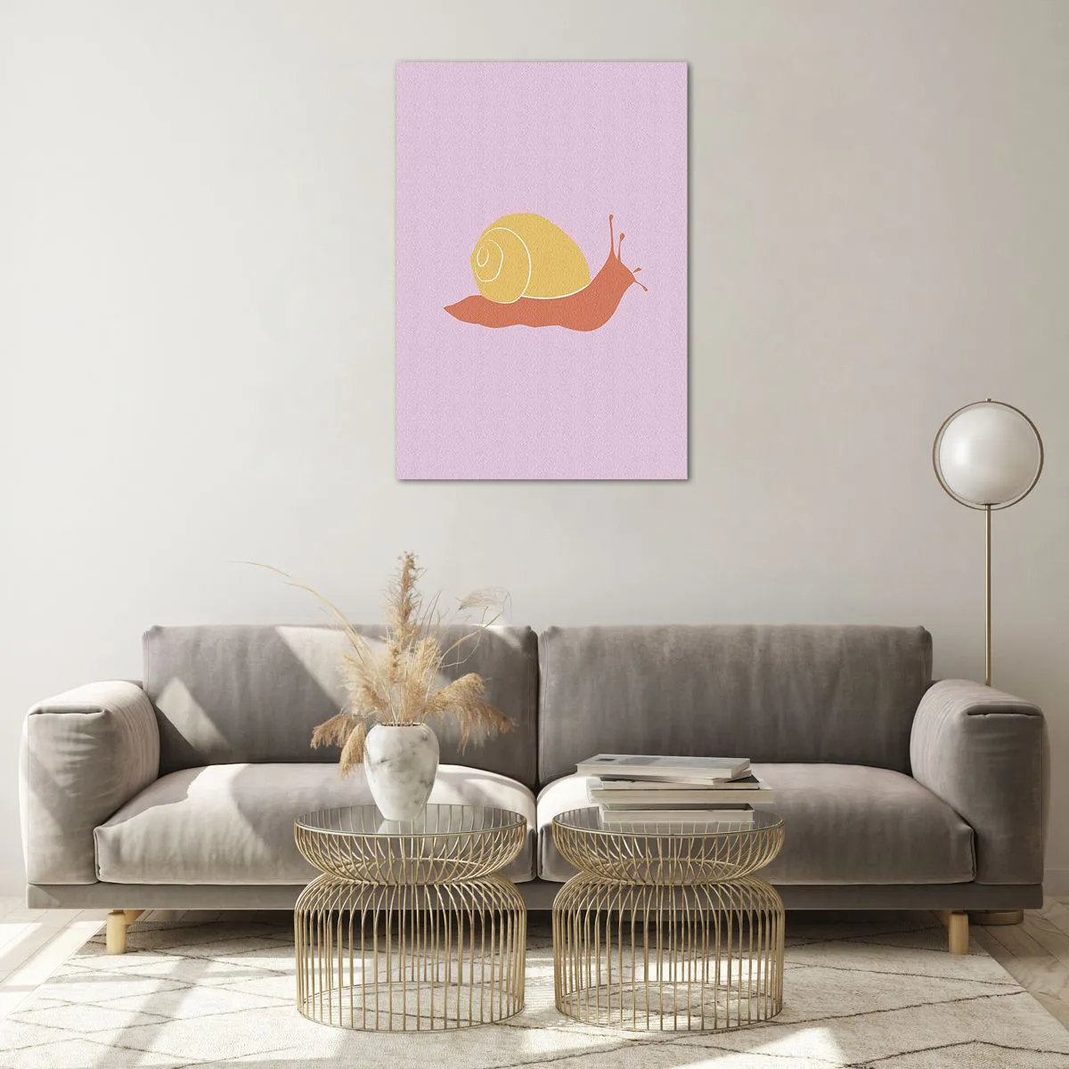 Impression sur verre - Image sur verre - Il n'y a pas d'urgence - 70x100 cm