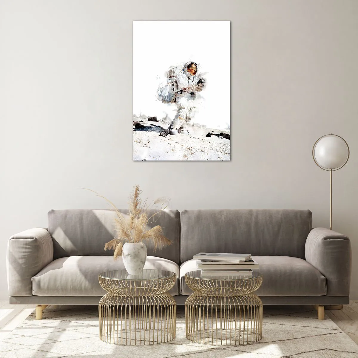 Impression sur verre - Image sur verre - Envoyé de la Terre - 70x100 cm