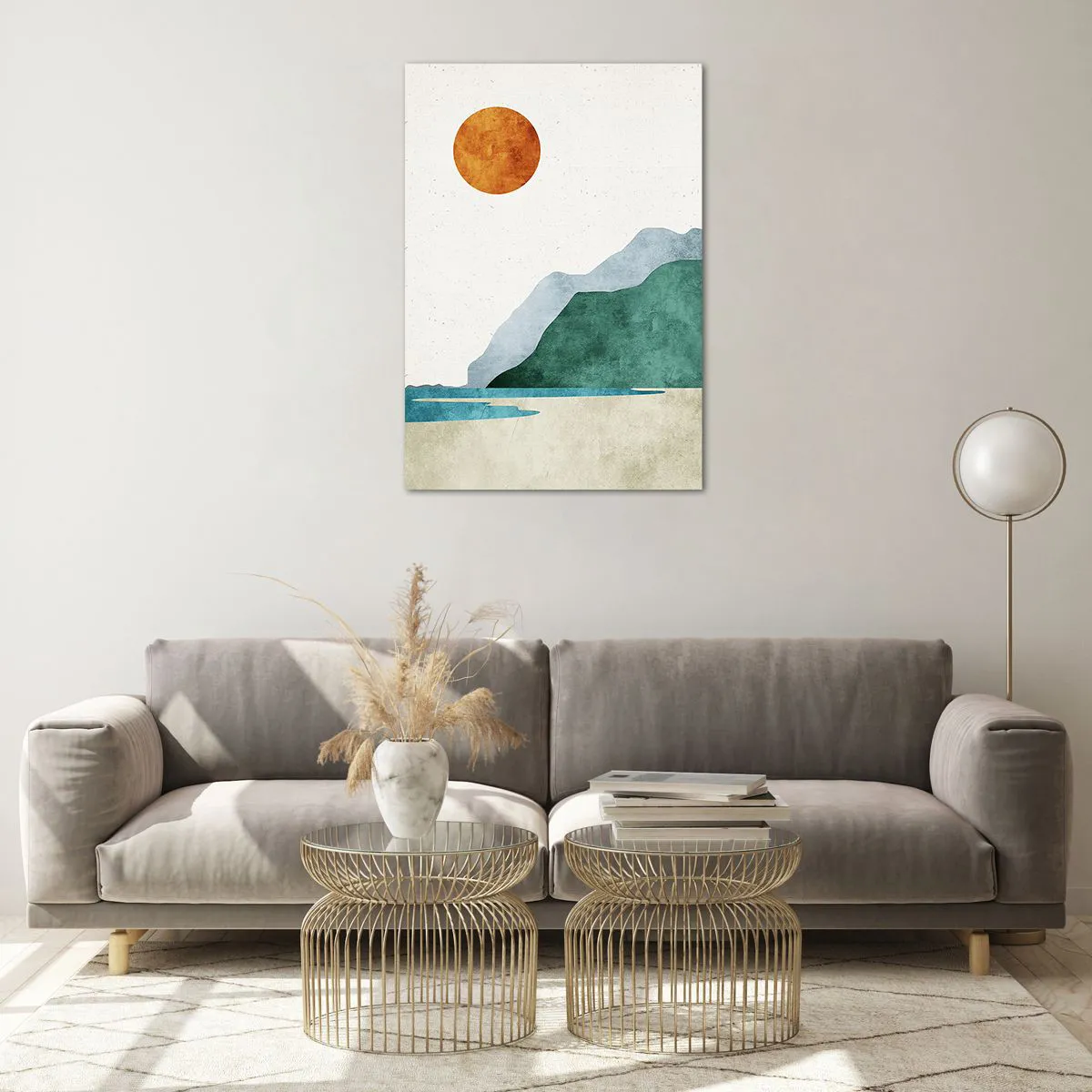 Üveg kép - Tájkép, amilyennek lennie kell - 70x100 cm