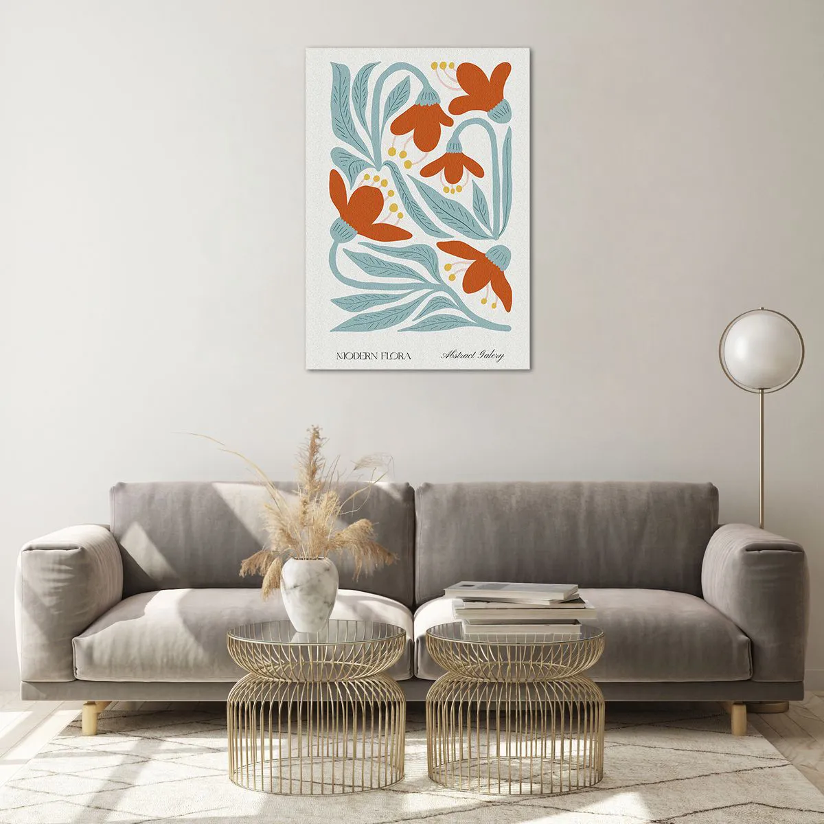 Billede på glas - Mod jorden, mod solen - 70x100 cm