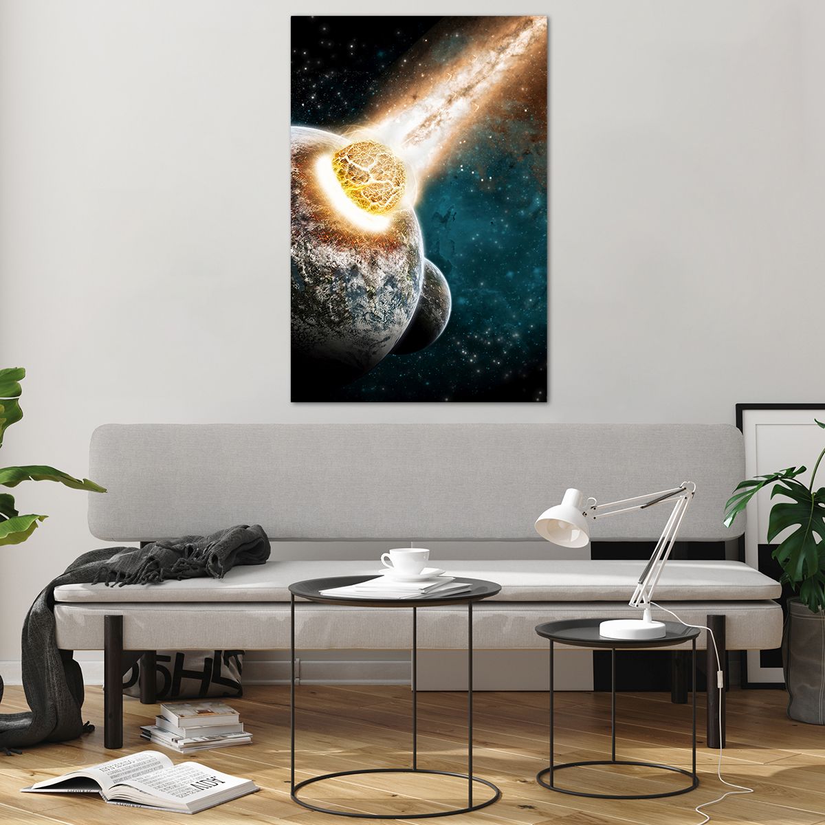 Obraz na skle Abstrakce, Obraz na skle Kosmos, Obraz na skle Kometa, Obraz na skle 3D, Obraz na skle Vesmír