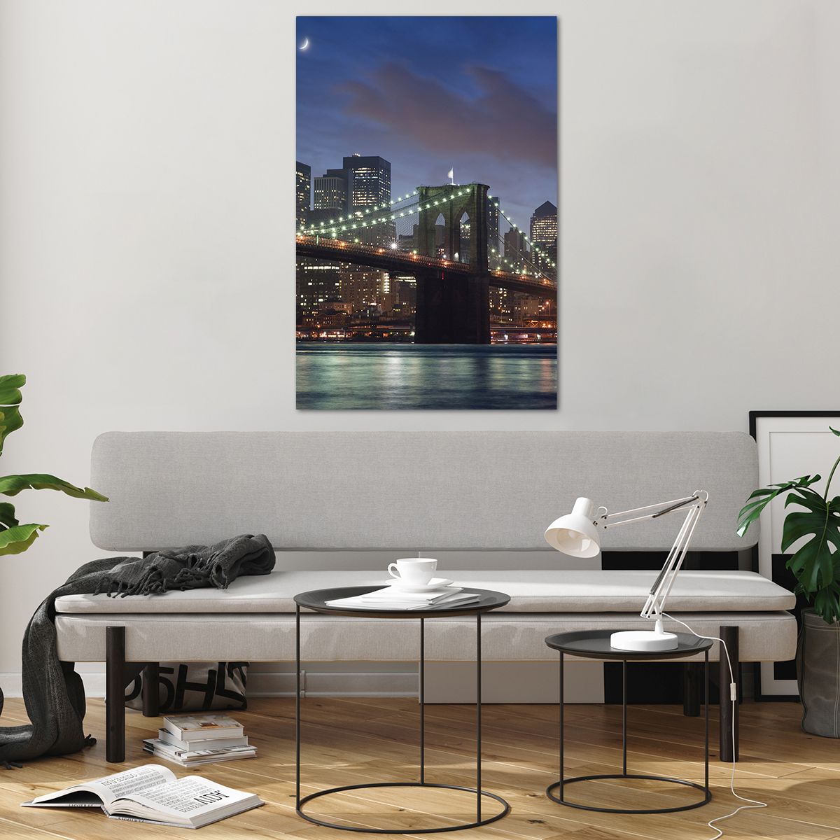 Obraz na skle Město, Obraz na skle New York, Obraz na skle Brooklynský Most, Obraz na skle Manhattan, Obraz na skle Usa
