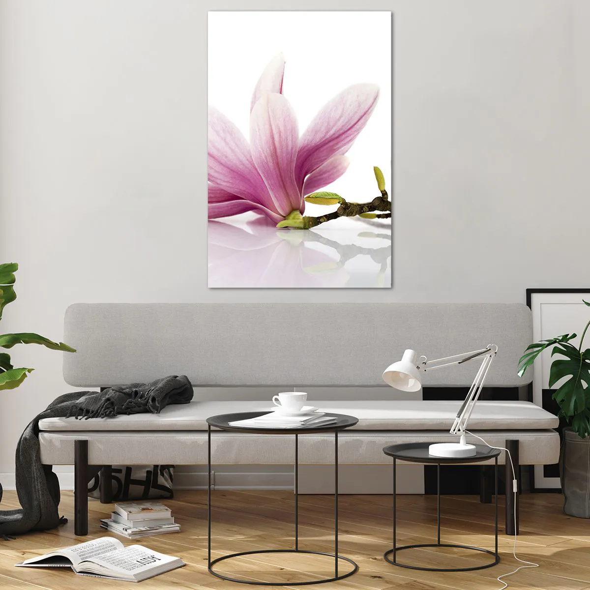 Üveg kép - Gyengéd, mint a tavaszi szellő - 80x120 cm