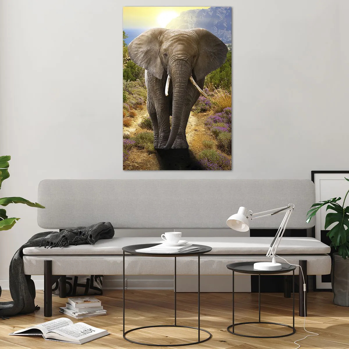 Glass picture - This is What Eden Looked Like - 80x120 cm