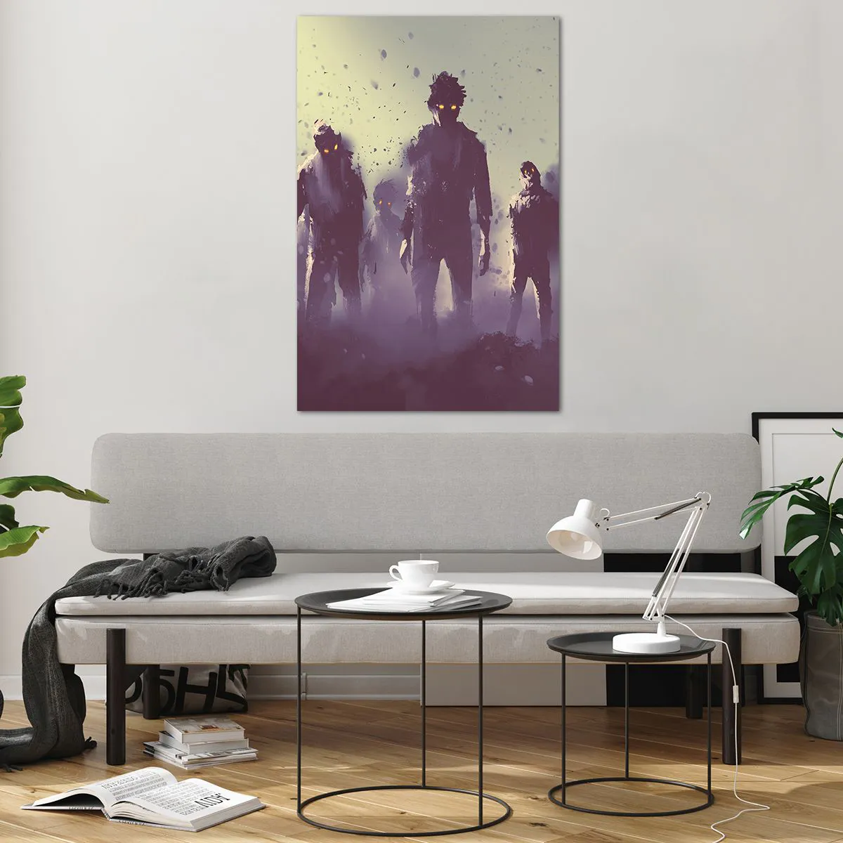 Obraz na skle - Dávaj pozor! Prichádzajú - 80x120 cm