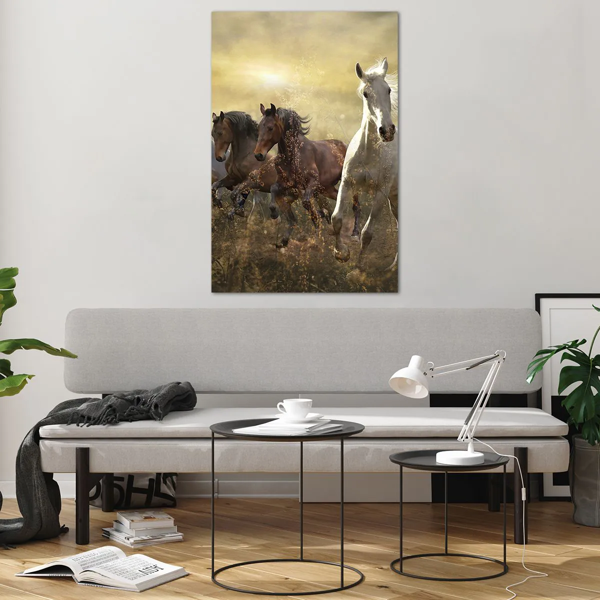 Quadro em vidro - Viva a liberdade! - 80x120 cm