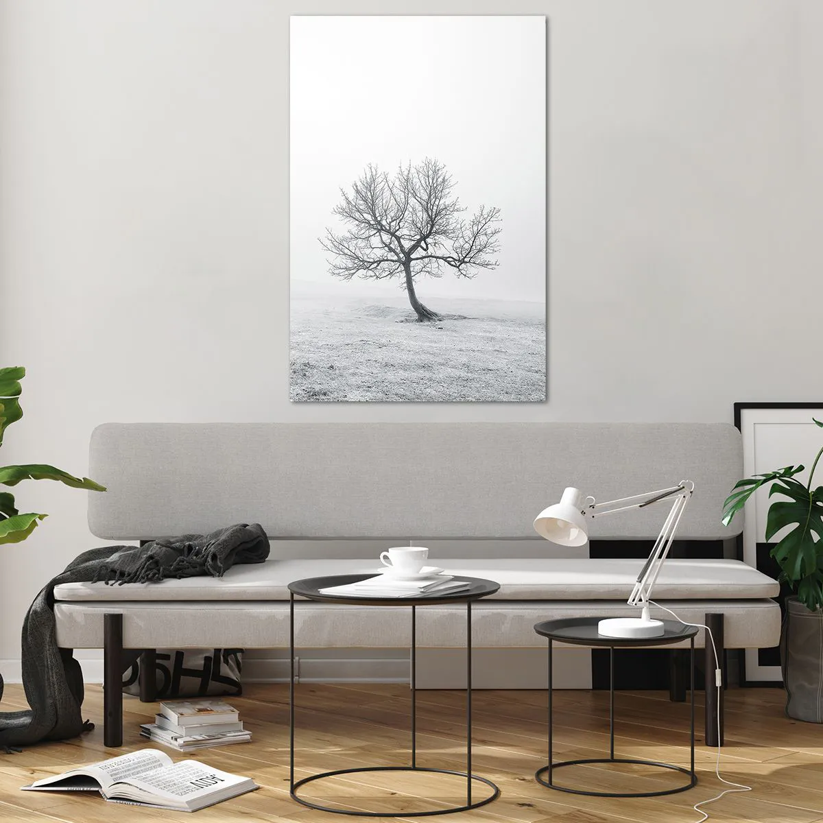 Tablou pe sticlă - Împotriva neantului - 80x120 cm