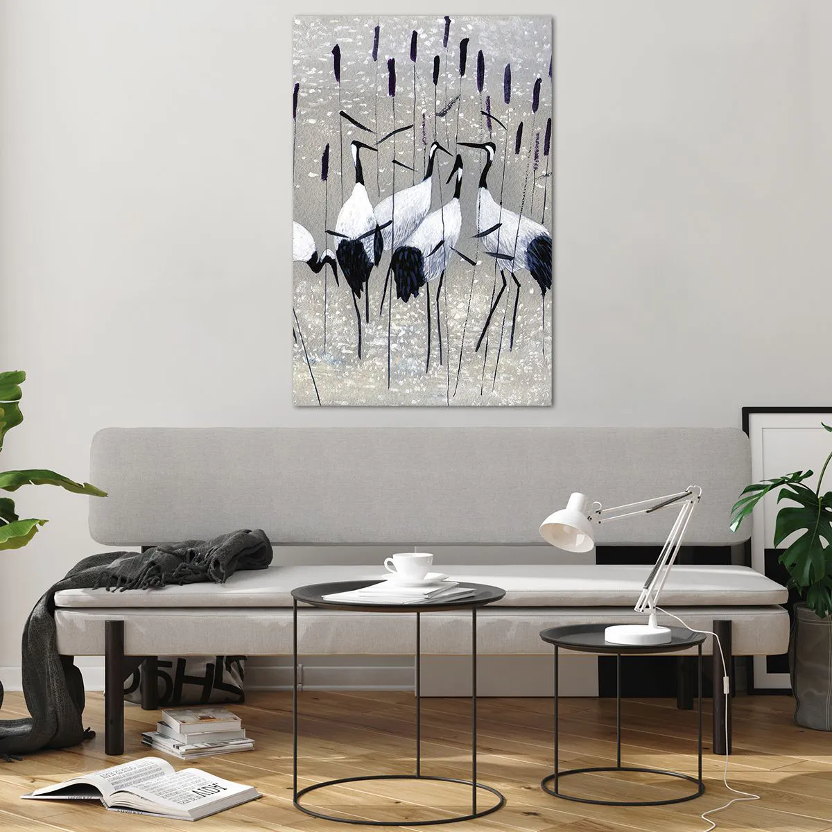 Üveg kép - A sajátjaik között - 80x120 cm