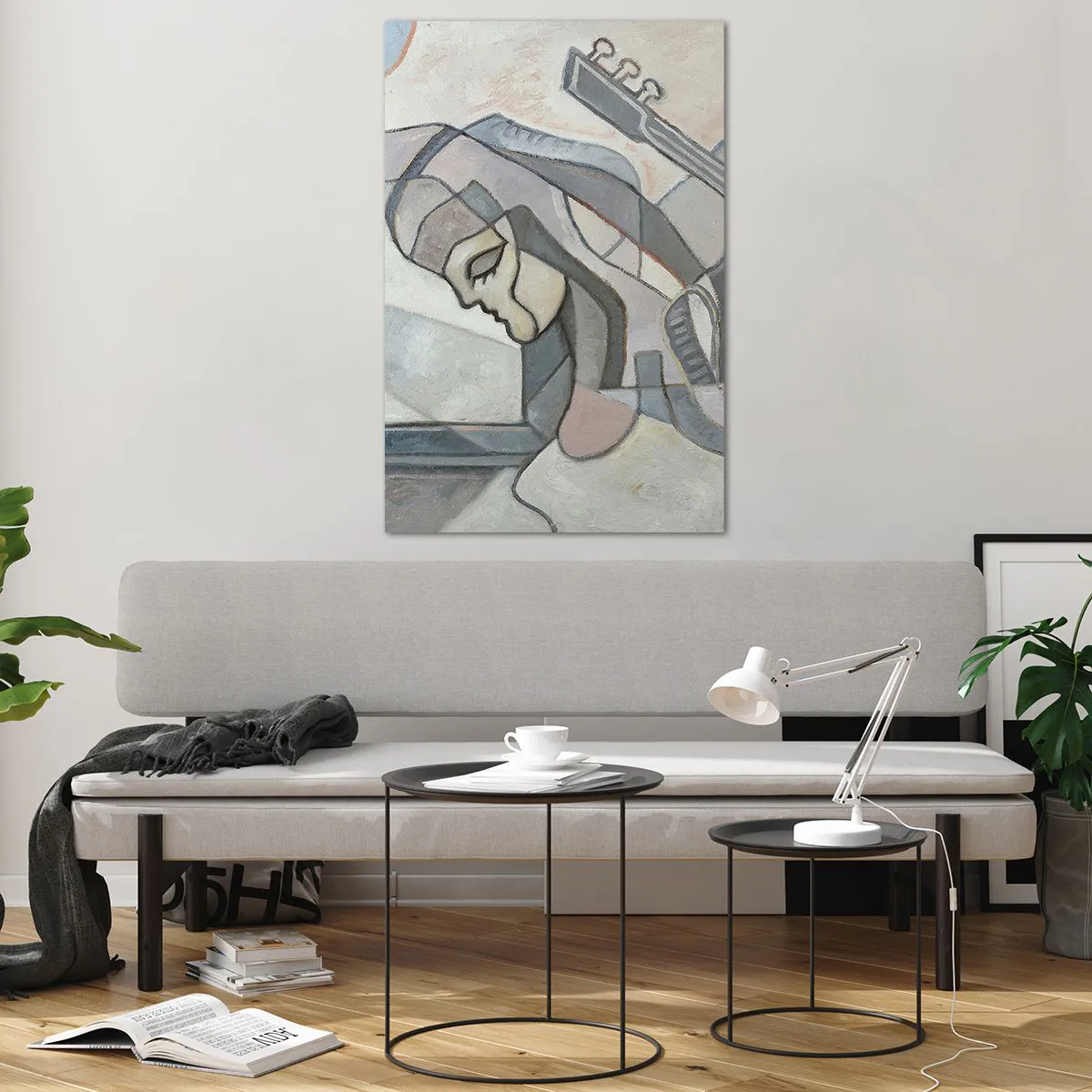 Quadro em vidro - No poder da música - 80x120 cm