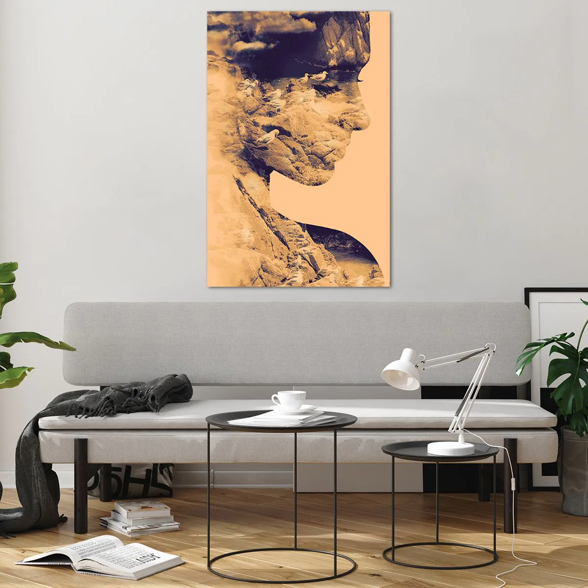 Üveg kép - Természetes szépség - 80x120 cm