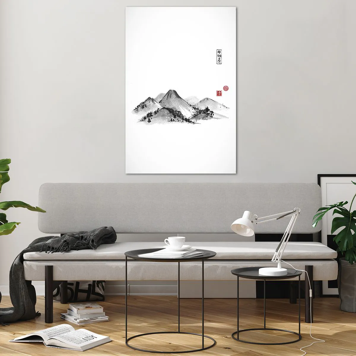 Billede på glas - Langt væk - 80x120 cm