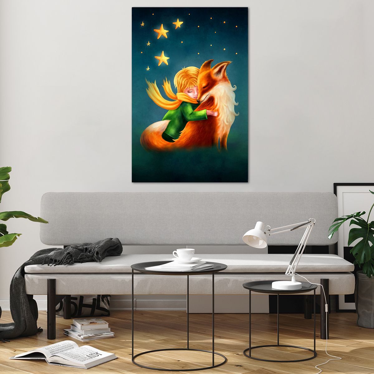 Quadro su tela 120x80 cm - Il piccolo principe - Arttor - Negozio con  decorazioni da parete