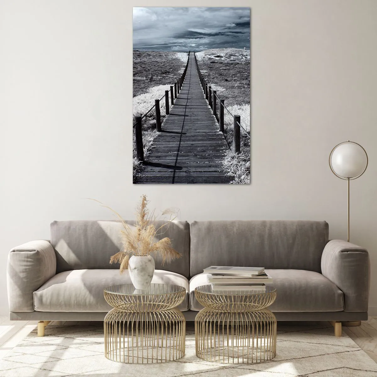 Glass picture - To the Shore - 80x120 cm