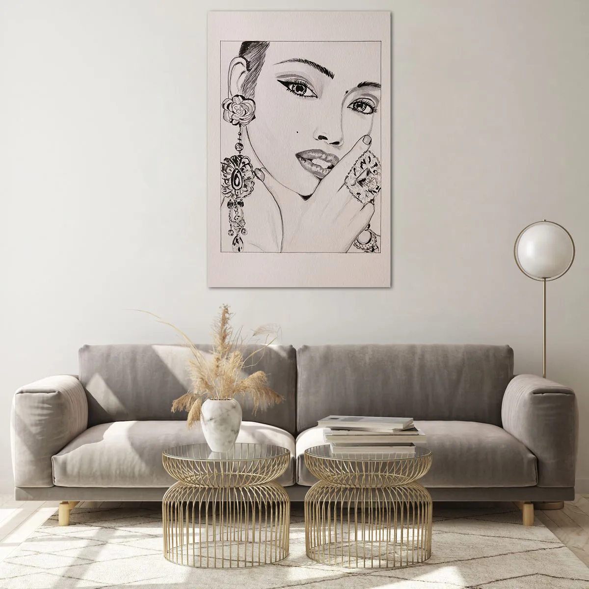 Obraz na skle - Nejkrásnější klenot - 80x120 cm