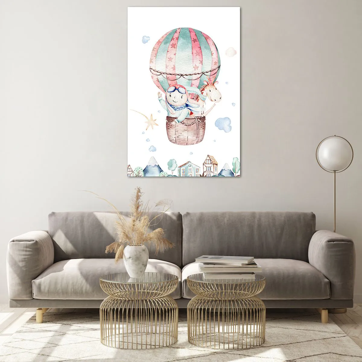 Cuadro sobre vidrio - Impresiones sobre Vidrio - Volveremos pronto - 80x120 cm