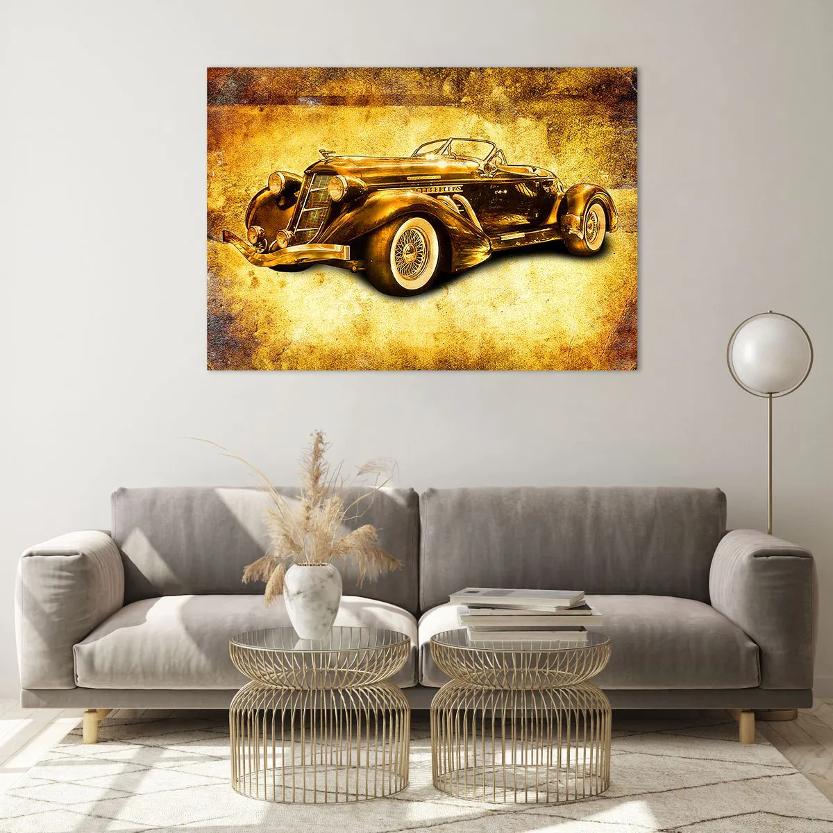 Quadro em vidro - Elite da elite - 100x70 cm