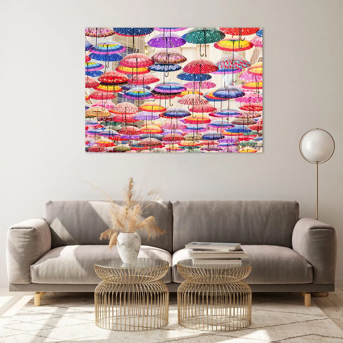 Üveg kép - Városi rét - 100x70 cm