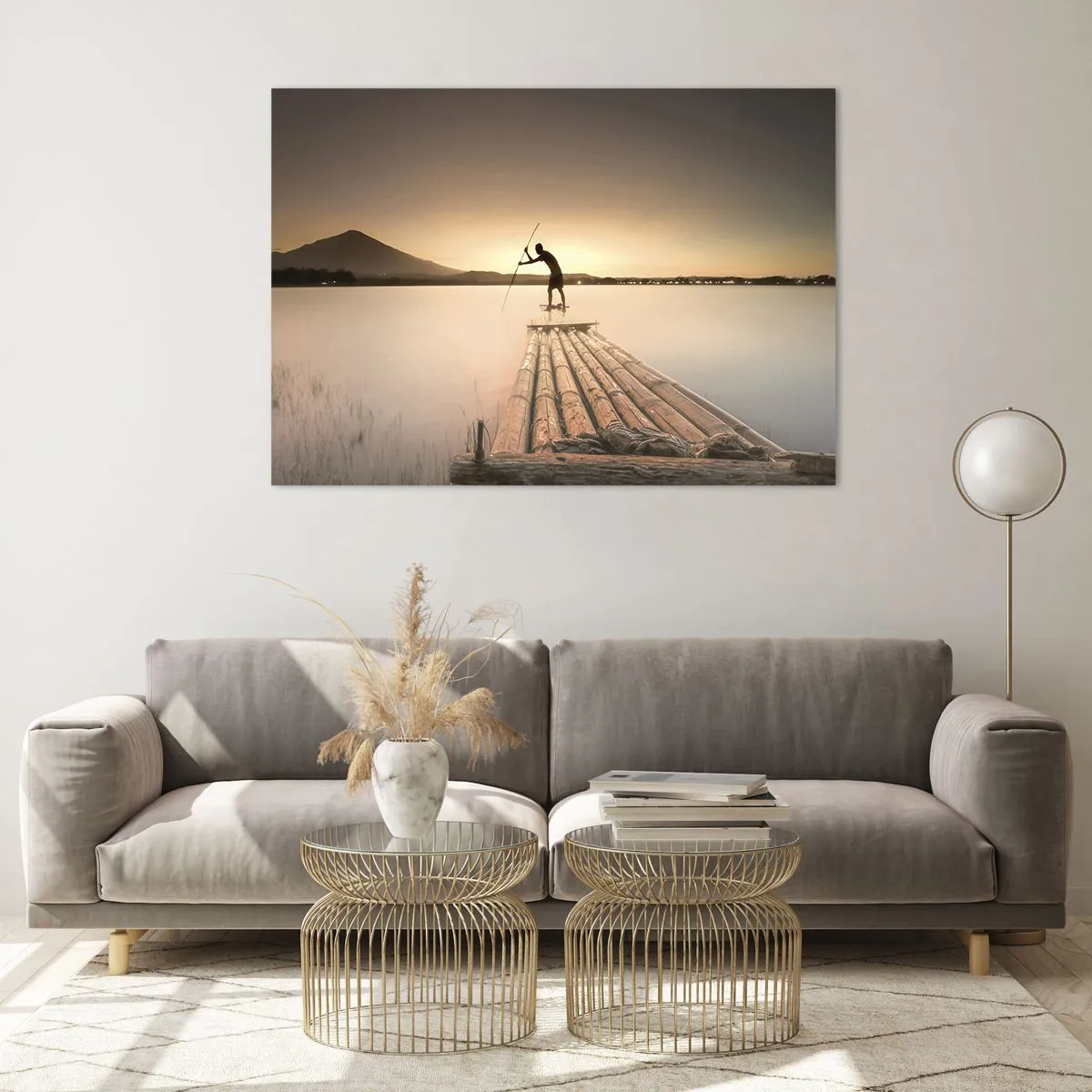 Glass picture - Before Rest - 100x70 cm