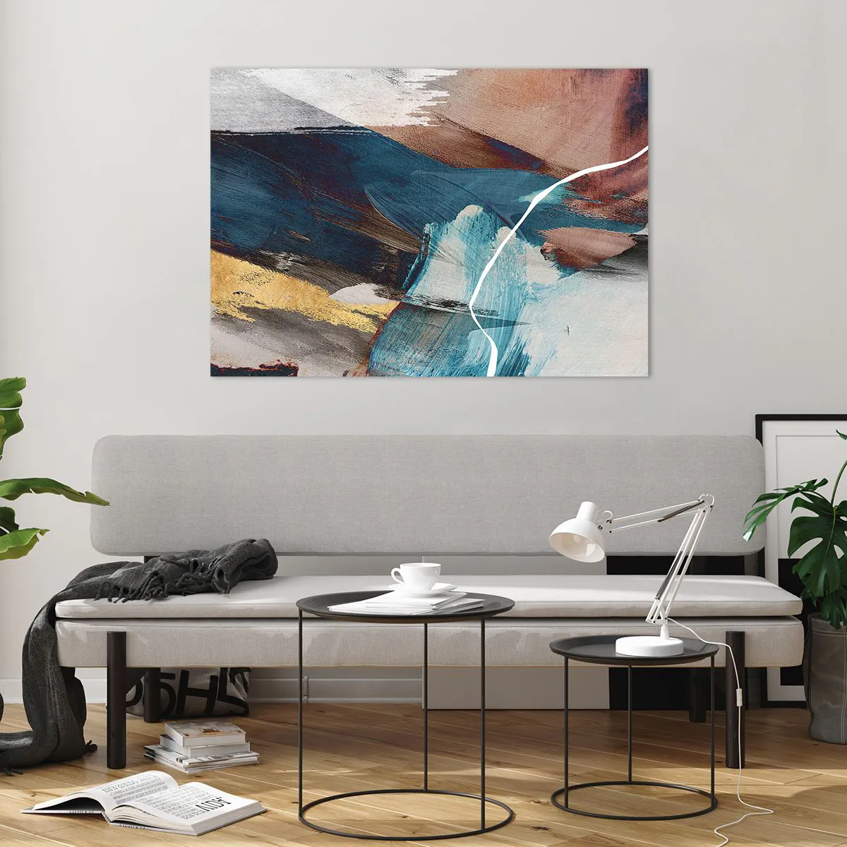 Obraz na skle - Na plno a s energií - 100x70 cm