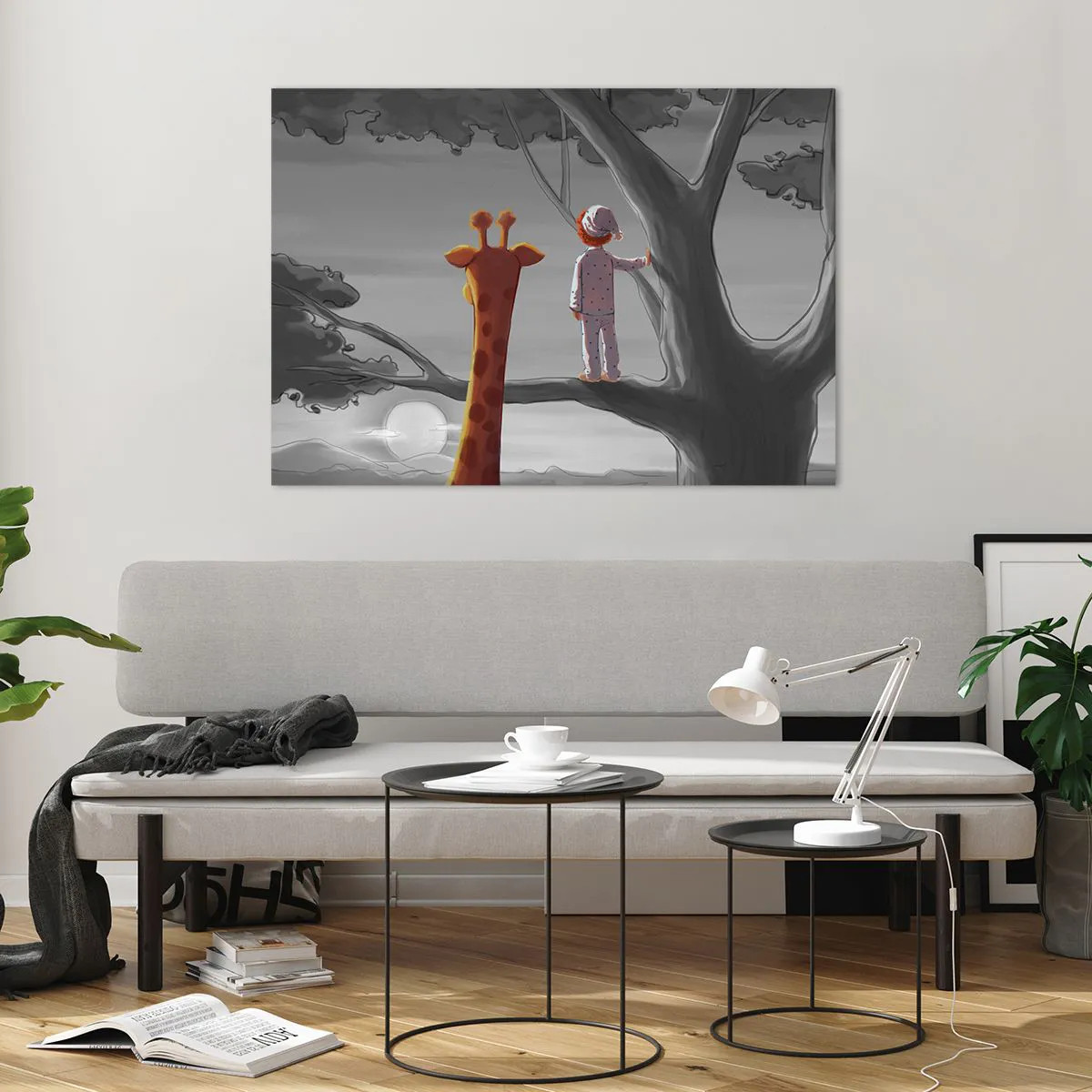 Tablou pe sticlă - Acest lucru se întâmplă cu adevărat - 100x70 cm