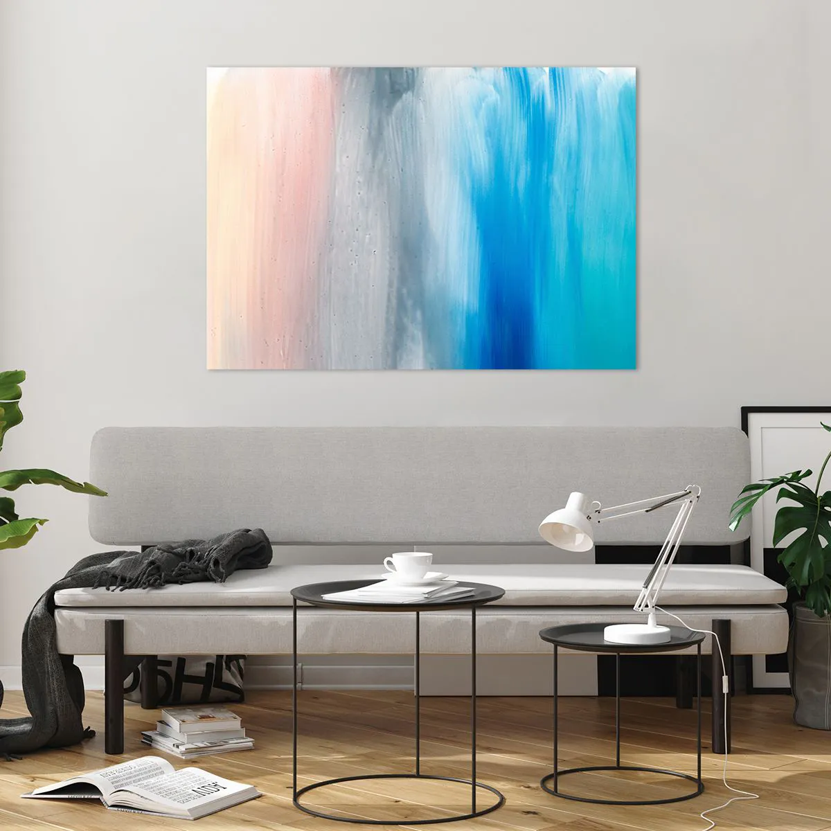 Üveg kép - Elemek: levegő - 100x70 cm