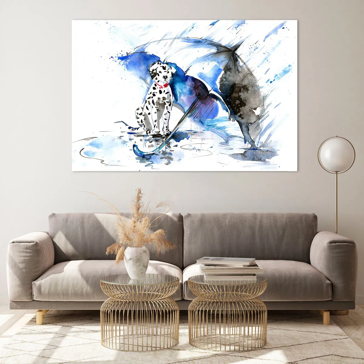 Glass picture - That's What a Friend Is for - 120x80 cm