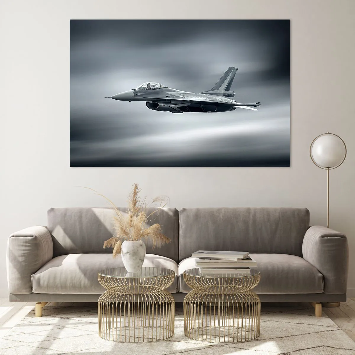 Glass picture - You want to Challenge It? - 120x80 cm