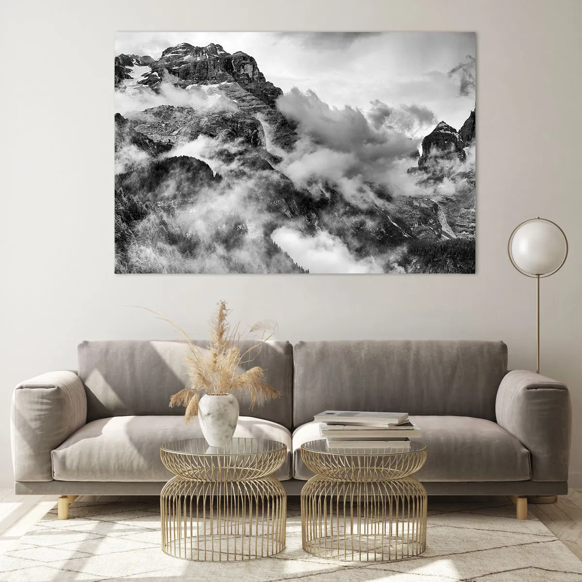 Üveg kép - Gyönyörű és kegyetlen - 120x80 cm