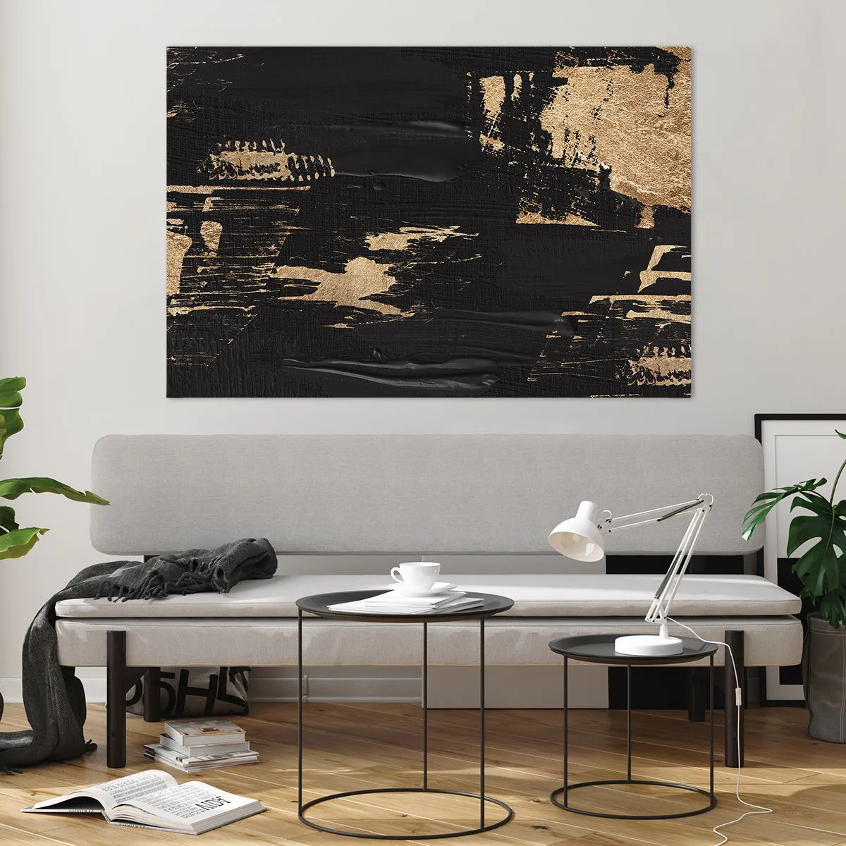 Üveg kép - Az érintés nyoma - 120x80 cm