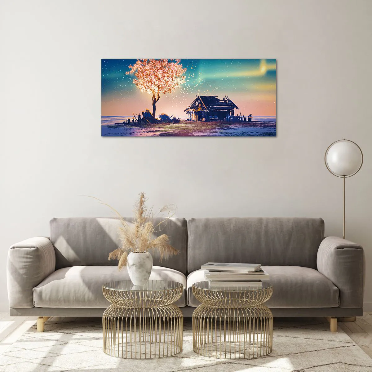 Obraz na skle - Príroda neskončí - 100x40 cm