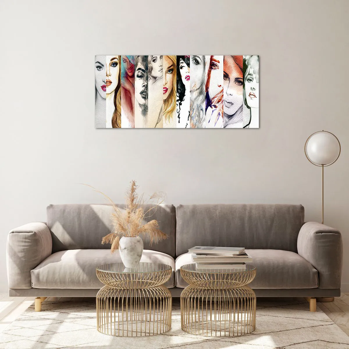 Impression sur verre - Image sur verre - Et c'est toujours TOI - 100x40 cm