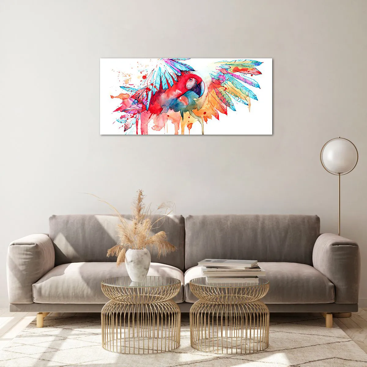 Glasbild - Bild auf glas - . - 100x40 cm