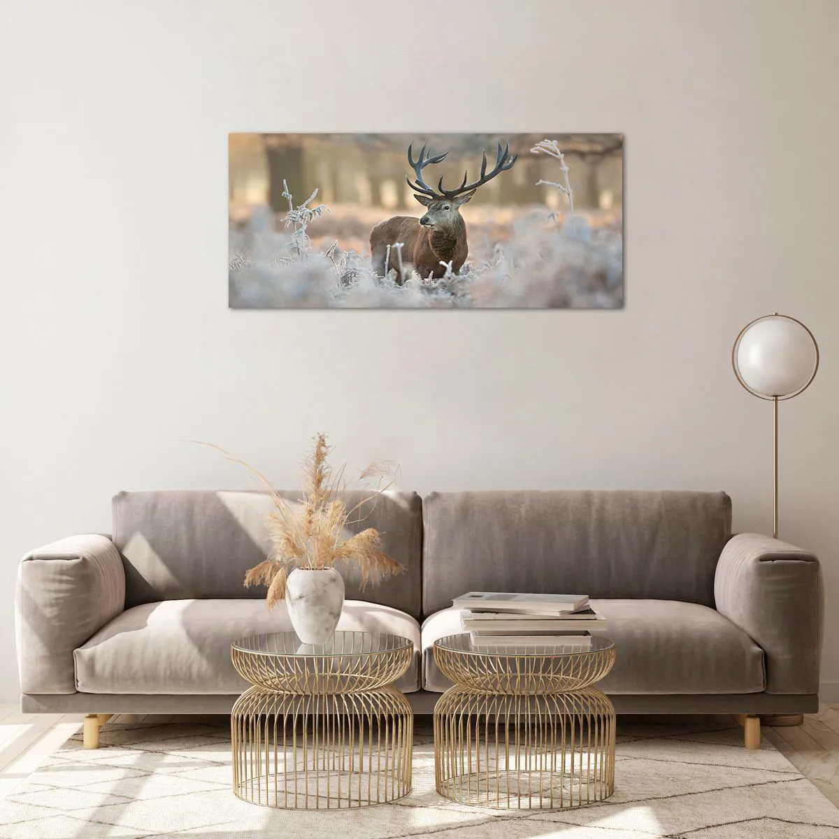 Obraz na szkle - Rześki poranek - 100x40 cm