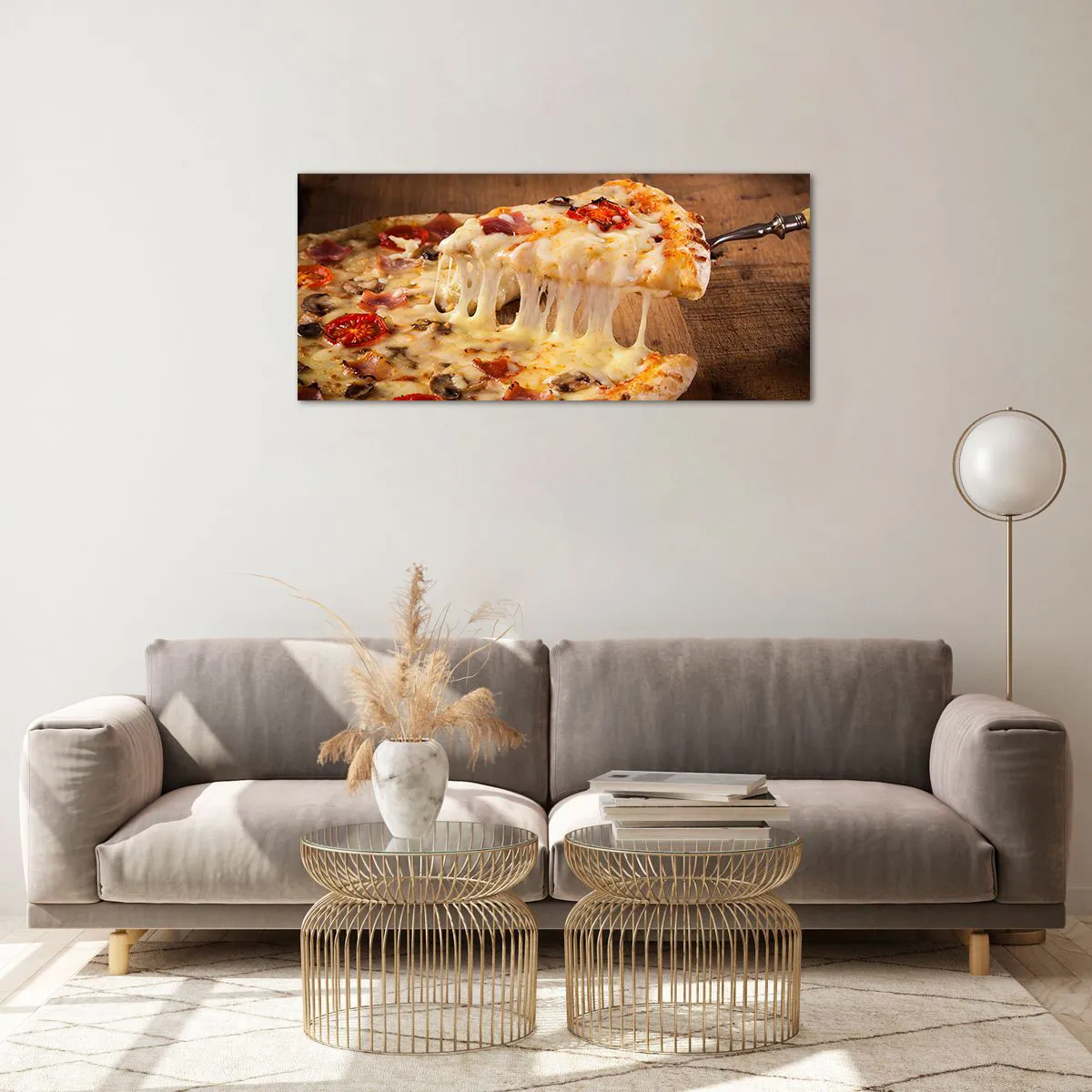 Obraz na szkle - Arcydzieło sztuki włoskiej - 100x40 cm