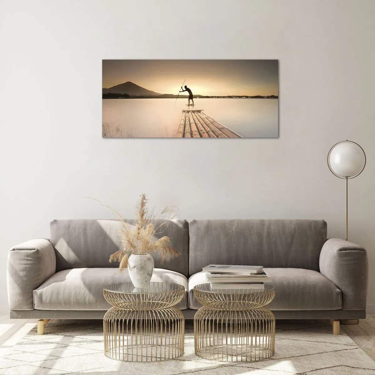 Obraz na skle - Před odpočinkem - 100x40 cm