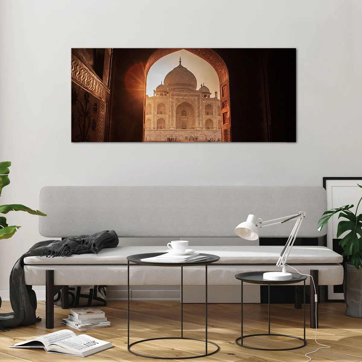 Obraz na skle - Pamätník nadpozemskej lásky - 120x50 cm