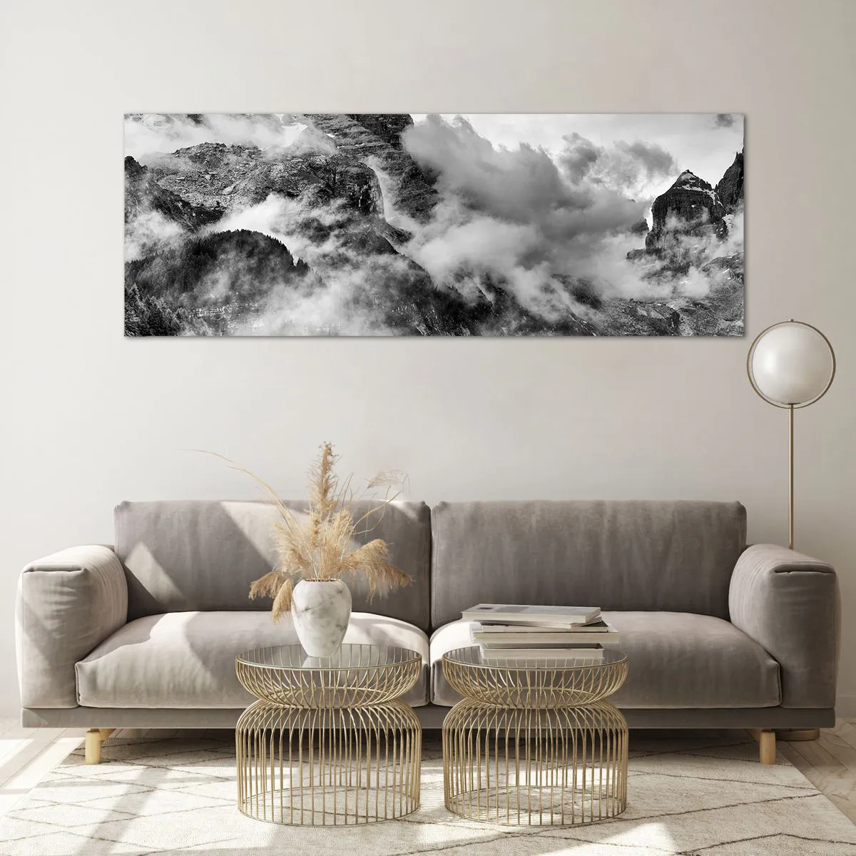 Üveg kép - Gyönyörű és kegyetlen - 140x50 cm